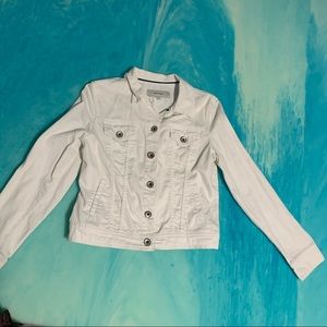 White Merona denim jacket